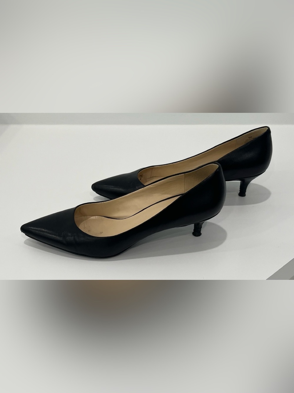 NINE WEST 7ILLUMIE Black Pumps, Size 9 - Picture 4 of 9
